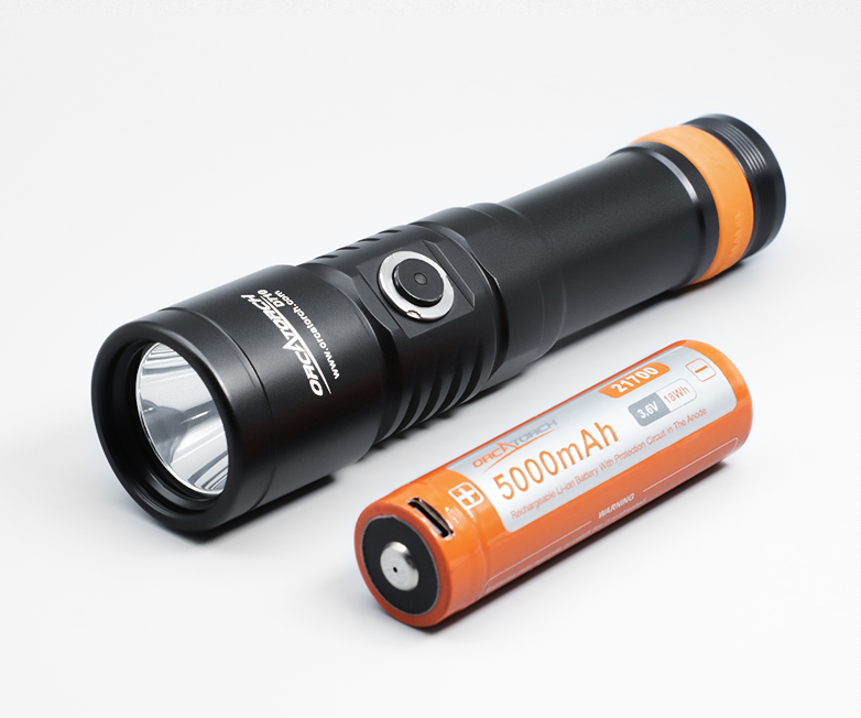 Orcatorch D710 Dive Light